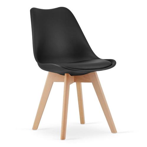 Eetkamerstoel MARK - set van 4 eettafel stoelen - zwart, Huis en Inrichting, Tafels | Eettafels, Nieuw, Ophalen of Verzenden