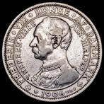 Danemark. Frédéric VIII de Zollern. 2 Kroner 1906 / Death of, Postzegels en Munten, Postzegels | Europa | Rusland, Gestempeld