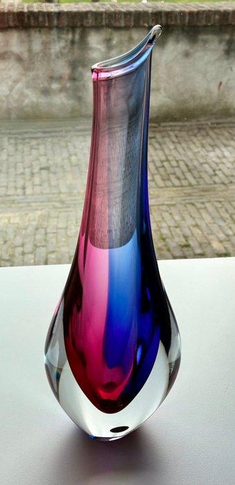 Art Cristal Bohemia - Sculpture, “ Vase” - 31 cm - Verre, Antiquités & Art, Antiquités | Verre & Cristal