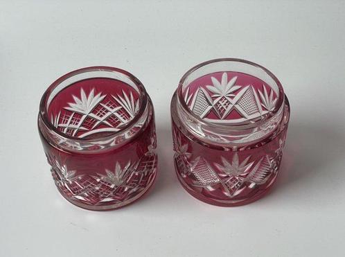 Val Saint Lambert - Flacon de parfum (2) - Cristal - cristal, Antiek en Kunst, Antiek | Glaswerk en Kristal