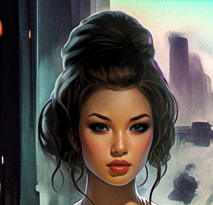 David Law / L.A French - Love On Rocket, Antiek en Kunst, Kunst | Designobjecten