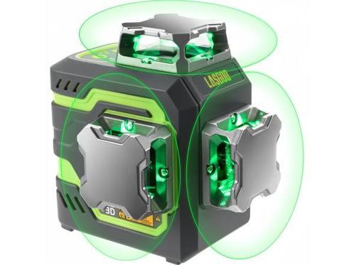 Veiling - LasGoo LG-3D Kruislijnlaser (Exclusief Accus), Doe-het-zelf en Bouw, Meetapparatuur