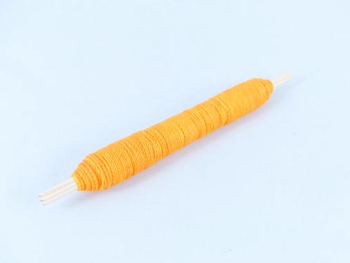 Macramé Koord - GEEL ORANJE  / YELLOW ORANGE - Waxed Poly.., Hobby en Vrije tijd, Kralen en Sieraden maken, Nieuw, Ophalen of Verzenden