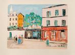 Maurice Utrillo (1883-1955) - Le cabaret des muses.