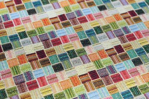 GOBELIN-stof met een exclusief multicolor patroon - Textiel, Antiek en Kunst, Antiek | Tapijten, Tafelkleden en Textiel