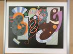 Wassily Kandinsky (After) - Noeud Rouge - Vintage Collectors, Antiek en Kunst, Kunst | Tekeningen en Fotografie