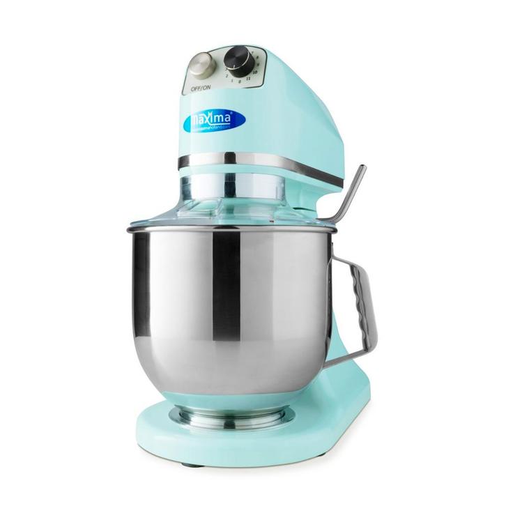 Planeetmenger - 7 L - Tot 2 Kg Deeg - Pastel Blauw, Elektronische apparatuur, Keukenmixers, Nieuw, 3 snelheden of meer, 4 liter of meer