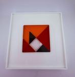 eugenio carmi - sculptuur, Tangram - 19 cm - Plastic, Antiek en Kunst