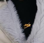 Broche Antieke Franse 18kt gouden vogel broche