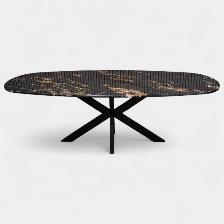 Belvedere Eetkamertafel  Deens Ovaal (90x220cm), Huis en Inrichting, Tafels | Eettafels