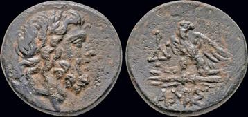 Ca 85-65bc Pontos Amisos Time of Mitradates Vi Ae20 eagle..., Verzenden