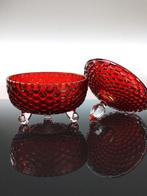 Secoloventesimo - Koekjesdoos - Bubbel - Bladgoud - Rode, Antiquités & Art