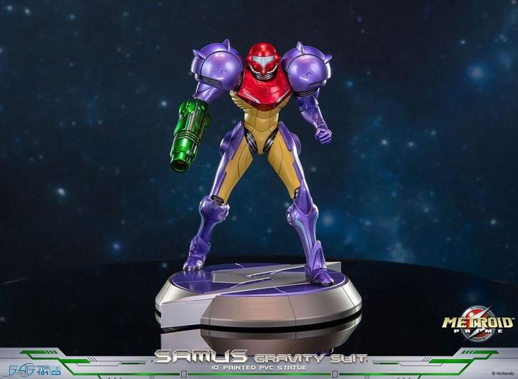 Metroid Prime PVC Statue Samus Gravity Suit Standard Edition, Verzamelen, Film en Tv, Ophalen of Verzenden