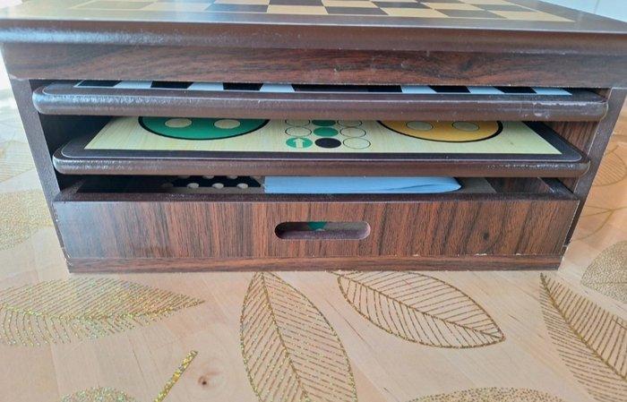 Bordspel - Juego de mesa (ajedrez, damas, oca/serpientes,, Antiek en Kunst, Antiek | Overige Antiek