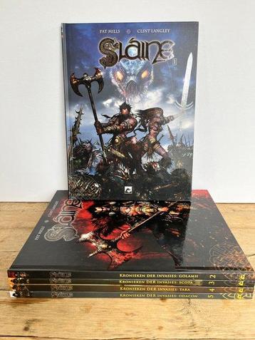 Slaine 1 t/m 5 - Kronieken der Invasies - 5 Album - Eerste, Boeken, Stripverhalen, Nieuw