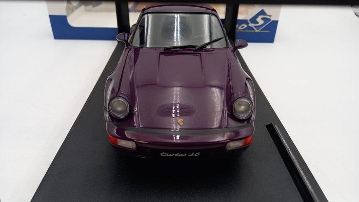 Solido 1:18 - Modelauto - Porsche 911 (964) Turbo 1990 -, Hobby & Loisirs créatifs, Voitures miniatures | 1:5 à 1:12