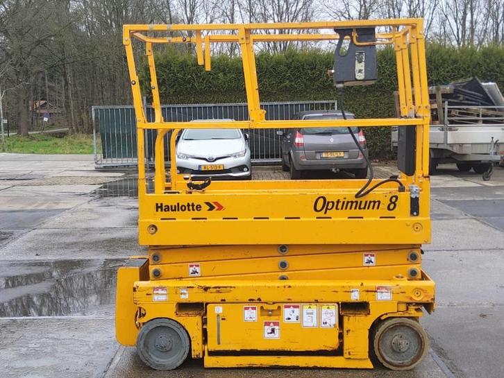 Haulotte Optimum 8 schaarhoogwerker 8m scissorlift, Zakelijke goederen, Machines en Bouw | Liften, Steigers en Ladders, Ophalen