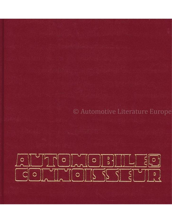 AUTOMOBILE CONNOISSEUR 4, Livres, Autos | Livres