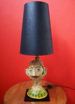 Table lamp / Bust Sculpture Folk Art Rajasthani - Lamp -, Antiquités & Art