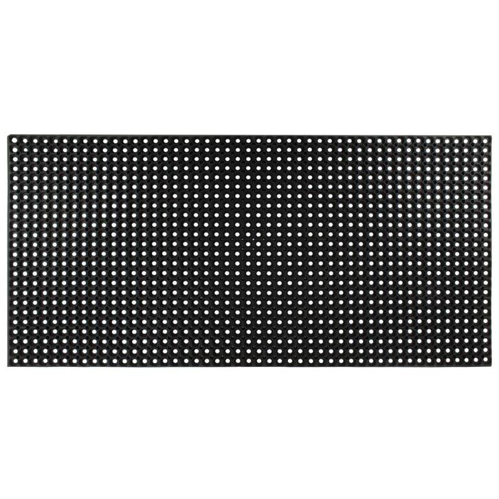 vidaXL Rubbermat 16 mm 100x200 cm, Tuin en Terras, Deurmatten, Nieuw, Verzenden