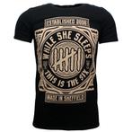 While She Sleeps This Is The Six T-Shirt Zwart - Officiële