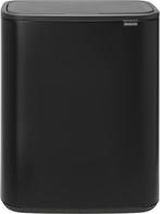 Brabantia Bo Touch Bin 60 Liter Mat Zwart Prullenbakken, Verzenden, Nieuw
