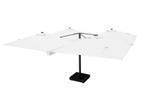 Vierdubbele hangende parasol Wit (4 * 300x300cm), Ophalen, Nieuw