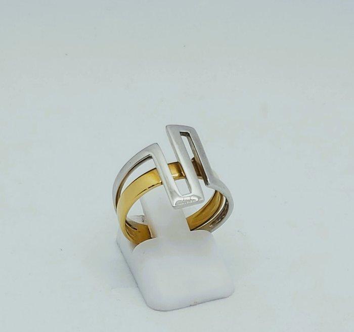 Ring - 19.2 kt. Geel goud, Handtassen en Accessoires, Ringen
