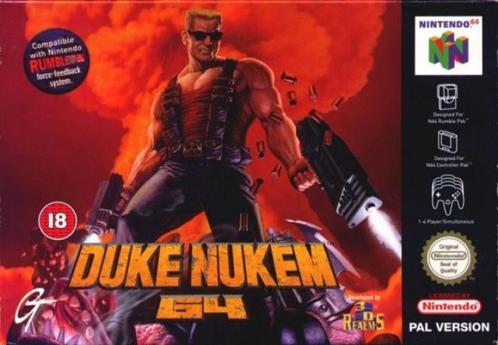 Duke Nukem 64 (Losse Cartridge) (N64 Games), Games en Spelcomputers, Games | Nintendo 64, Zo goed als nieuw, Ophalen of Verzenden