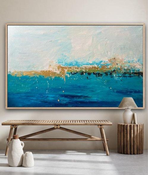 Ester Reut - Sfumature di mareXXL, Antiek en Kunst, Kunst | Schilderijen | Modern