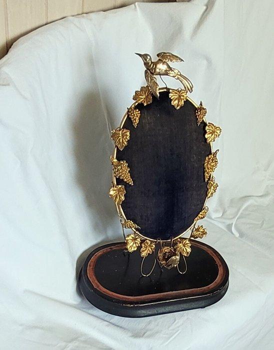 Standaard - Trouwkroon/juwelen - Fluweel, Hout, Verguld, Antiek en Kunst, Curiosa en Brocante
