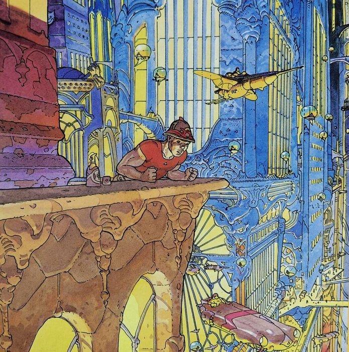 Moebius - The Long Tomorrow - C - 1 Album - Eerste druk -, Boeken, Stripverhalen