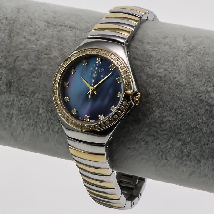 RSW - Swiss Diamond Watch - RSWL153-SG-DD-9 - Zonder, Handtassen en Accessoires, Horloges | Heren