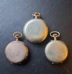 Klokonderdelen (3) - - .800 zilver, argentan - 1850-1900 -, Antiek en Kunst, Antiek | Klokken