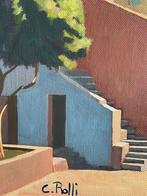 Claudio Rolfi (1960) - Case sul mare, Antiek en Kunst