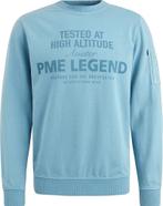 PME Legend Sweater Logo Lichtblauw maat Maat 52/54 (L) Heren, Kleding | Heren, Truien en Vesten, Verzenden, Nieuw, Maat 52/54 (L)
