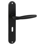 Deurklink / deurkruk -zwart - zonder slot - 56 mm - voor, Doe-het-zelf en Bouw, Deuren en Vliegenramen, Verzenden, Nieuw