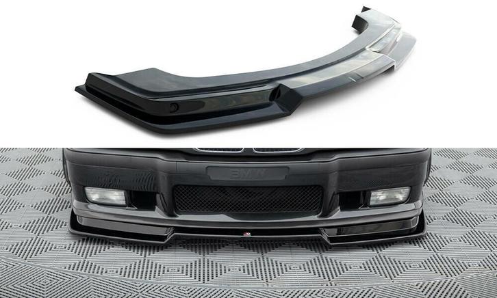 Maxton Front Racing Spoiler V2 + GT Corners BMW E36 B4416, Auto-onderdelen, Carrosserie, Nieuw, BMW, Voor