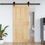 vidaXL Deur NARVIK 100x210 cm massief grenenhout, Verzenden, Nieuw