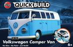 airfix AFJ6024 quickbuild vw camper van blue bouwpakket, Hobby en Vrije tijd, Verzenden, Nieuw, Overige typen, Overige merken