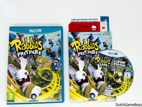 Nintendo Wii U - Rabbids - Pretpark - HOL, Games en Spelcomputers, Games | Nintendo Wii U, Gebruikt, Verzenden