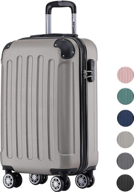 2dekans | TRVLMORE Handbagage Koffer met Wielen - Cijferslot, Muziek en Instrumenten, Behuizingen en Koffers, Ophalen of Verzenden