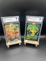 Pokémon - 2 Graded card - Leafeon/Eevee - UCG