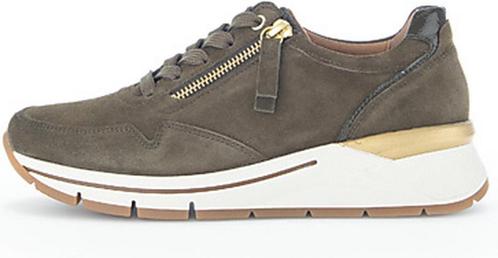 Gabor Dames Sneakers - Groen - Maat 42 (Damesschoenen), Kleding | Dames, Schoenen, Nieuw, Verzenden