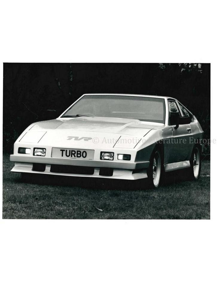 1982 TVR TASMIN TURBO PERSFOTO, Boeken, Auto's | Folders en Tijdschriften