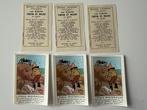 Tintin - 6 Set van 6 reclamechromos van Hergé uit 1948,, Nieuw