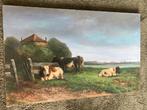 Hendrik Savrij Martinus (1871-1942) - Koeien in landschap, Antiek en Kunst, Kunst | Schilderijen | Klassiek