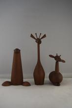 Royal Pet Senshukai Vintage Wooden Animals - Figuur -, Antiek en Kunst