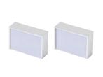 Veiling - 2x Base On design led wandlamp IP44 Luuk chroom, Huis en Inrichting, Lampen | Wandlampen, Nieuw