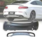 Pare-Chocs Arrière Pour Mercedes W205 Look Amg 14-18 Noir, Verzenden